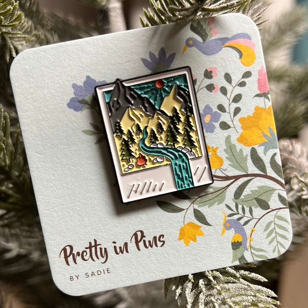 A river runs through it