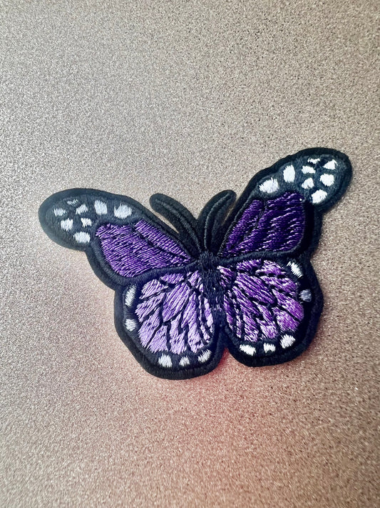 Purple Butterfly Patch