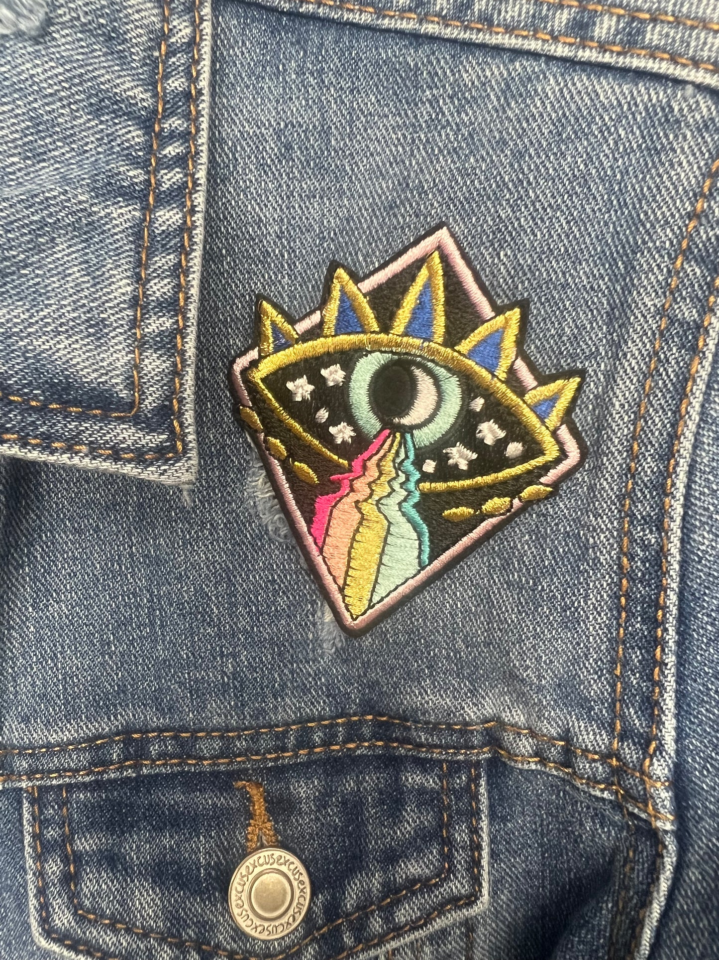 Eye See Rainbows Patch