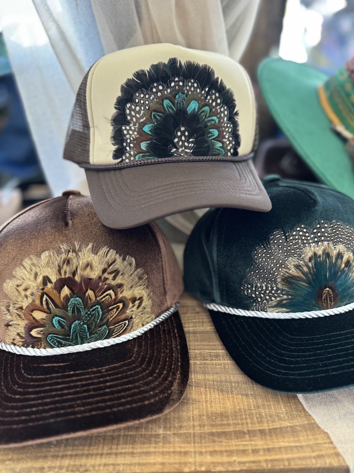 Velvet Feather Trucker