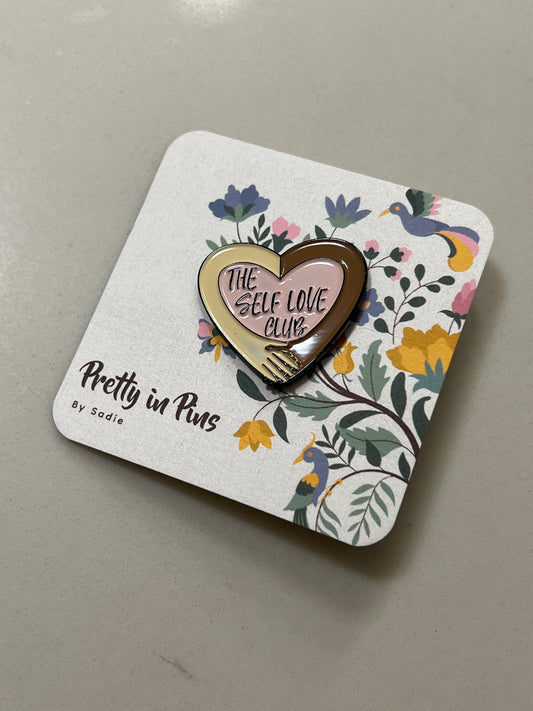 Self love club Pin