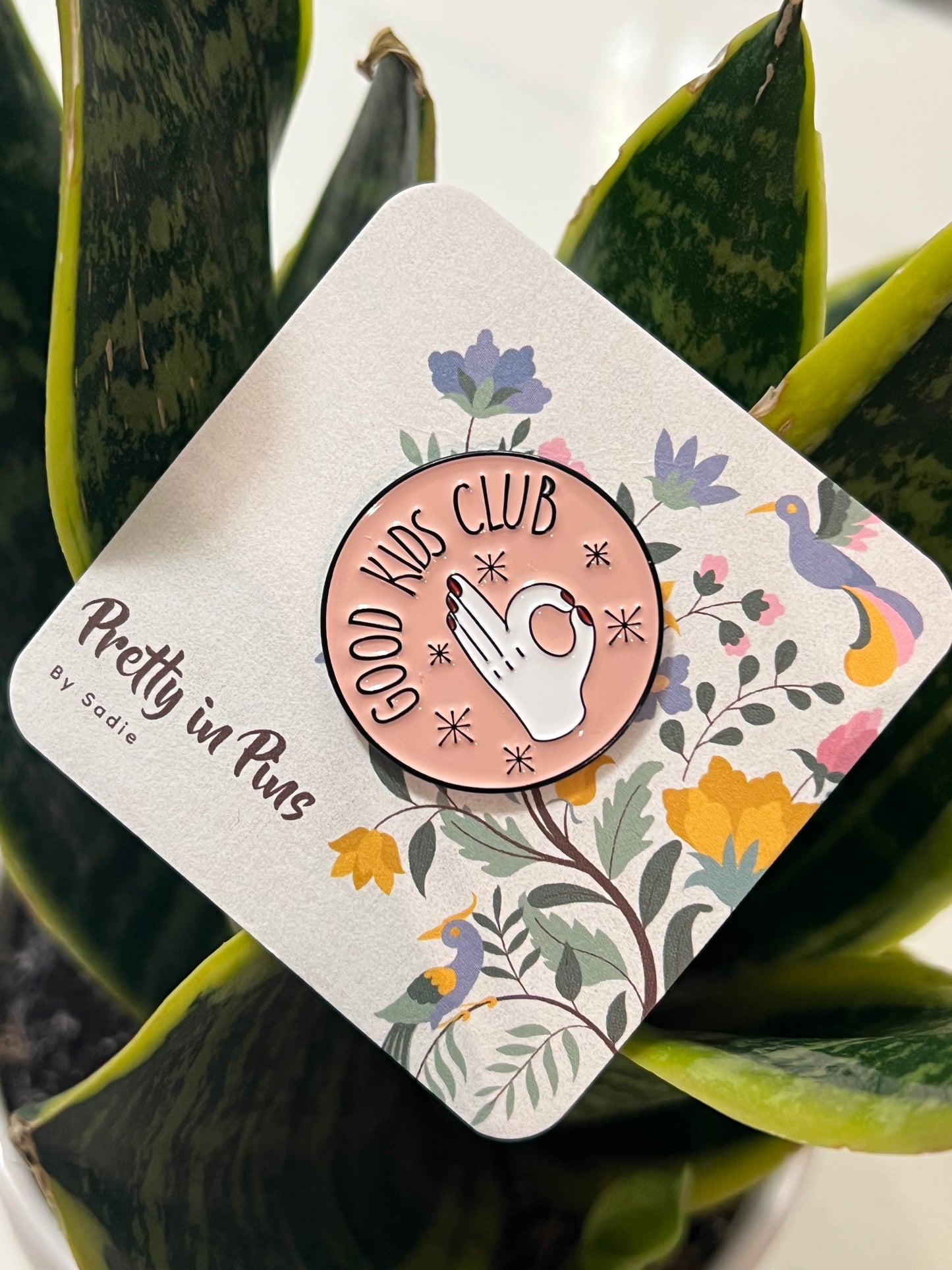 Good Kids Club Pin