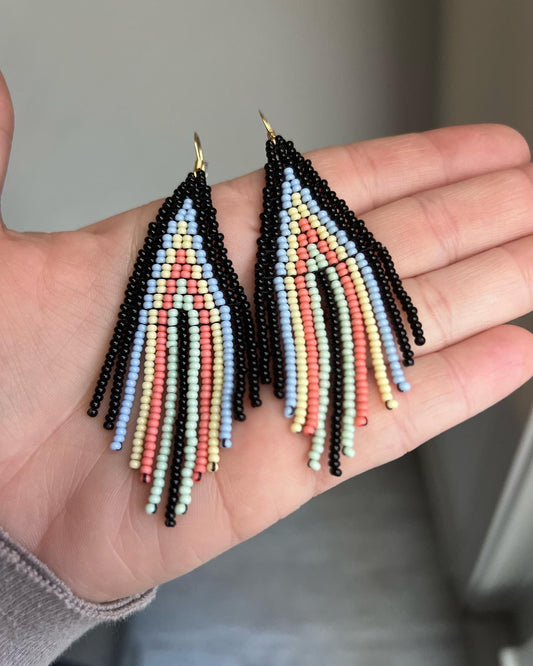 All My Love Seed Bead Earrings