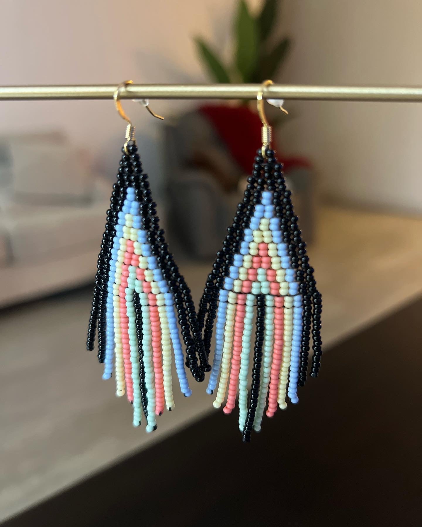 All My Love Seed Bead Earrings